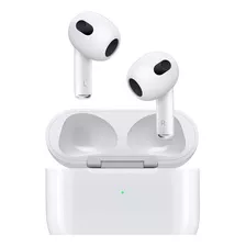 Audífono Apple AirPods Con Estuche Ipx4 3ra generación Color Blanco Color De La Luz Blanco - Distribuidor Autorizado