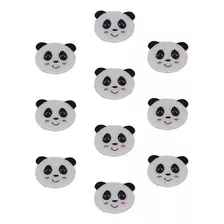 Panda Cochecha P Patch Aplique Termocolante Kit 10 Un