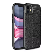 Estuche Fibra Carbono Cuero Para iPhone 12 Pro Max 