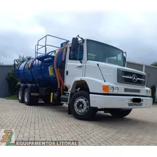 Caminhão Limpa Fossa E Hidrojato Mercedes Benz 1620 Classic