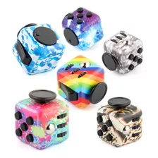 Cubo Fidget Diseños Anti Estrés Juego Ansiedad Sensorial 