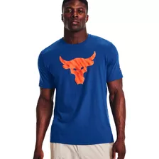 Camiseta Under Armour Brahma Bull Pjt Rock Azul Masculino