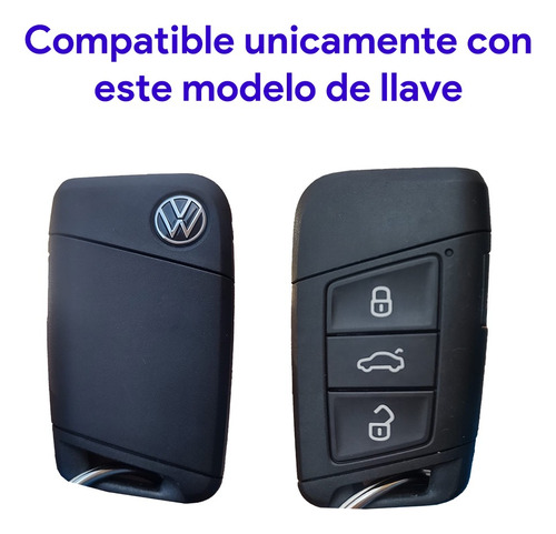 Funda Proteccin De Silicon Llave Vw Jetta Gli Mk7 2019-2024 Foto 5