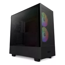 Gabinete Nzxt H5 Flow Rgb Con Vidrio Templado Nnet Nx