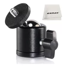 Exmax Mini Cabeza De Bola De 360 Grados De Aleación De Alu.