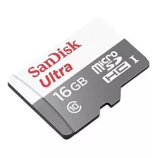 Memoria Micro Sd Sandisk Ultra 16gb + Adaptador