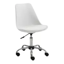 Silla Escritorio Oficina Pc Eames Con Ruedas Almohadón