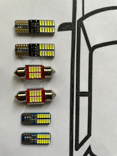 Kit Led Canbus Dodge Attitude 2015/2020hyperled Foto 3