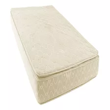 Colchón Multiflex 1000 Pillow 1 Plaza 80 X 190 Resortes