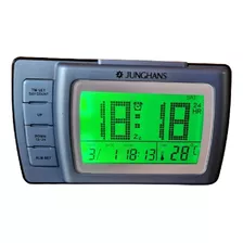 Reloj Despertador Junghans Digital Luz Calendario Temperatur