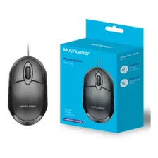 Mouse Óptico Com Fio Office Multilaser Mo300 Preto 