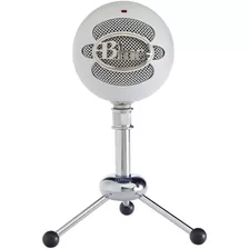 Micrófono Blue Snowball Ice White Condenser Pc