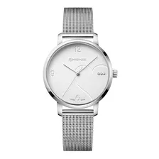 Reloj Metropolitan Donnissima Wenger Plata Blanca