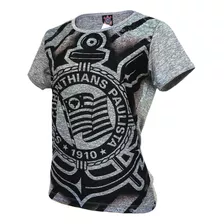 Camisa Feminina Corinthians Símbolo Oficial