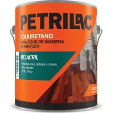 Plastificante Pisos De Madera Brillante Melacril Petrilac 4l