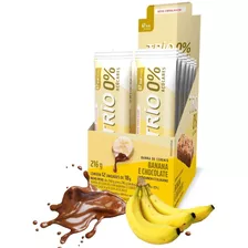 Barrinha Cereal Zero Açúcar Trio Banana Chocolate Caixa 240g