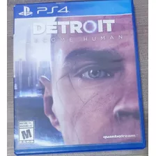 Juego:detroit Become Human.ps4- Físico(español)