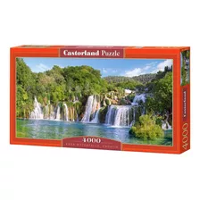 Rompecabezas Castorland Cascadas Krka 4000 Piezas