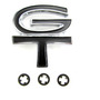 Emblema Gt Rojo Del Tapon De Gasolina Mustang 68 