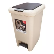 Papelera Cocina Baño 20lts - Doble Tapa Cesto Tacho Basura