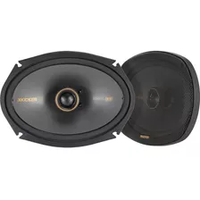 Bocinas Kicker 6x9 Pulgadas 47ksc6904 Kss690 2 Vias 150w Rms Color Gris Oscuro