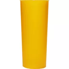 100 Copos Long Drink 350ml Liso - Reforçados S/ Silk = Lisos