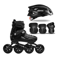 Patines Canariam Blackmagic Pro Plus + Kit + Casco