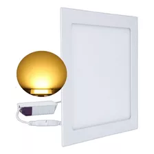 Painel Led Embutir Qd Led 24w 30x30 Quente 3000k Dimerizavel