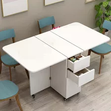 Mesa Antecomedor Desayunador Comedor Abatible Escritorio