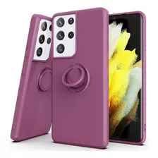 Funda Para Samsung Galaxy S21 Ultra 5g - Purpura