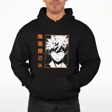 Polerón Canguro Diseño My Hero Academia Bakugo