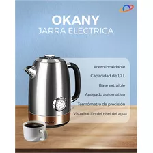 Jarra Eléctrica Sonifer 1.8 Litros Impecable Calidad !! Color Acero Marrón Claro