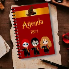 Agenda Imprimible Harry Potter 2023