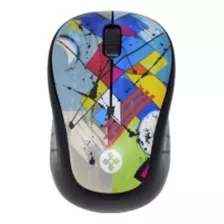 Mouse Naceb Optico Arty Inalambrico Usb 1000dpi Multicol /vc Color Multicolor