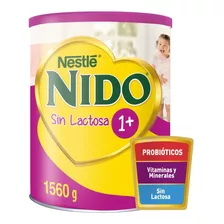 Fórmula Láctea Nido® 1+ Sin Lactosa Tarro 1560g