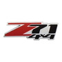 Emblema Z71 4x4 Cromo Chevrolet Cheyenne Silverado 14 16 18