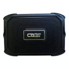 Subwoofer Amplificado Carbón Audio 6x8 330w Max Power Color Negro