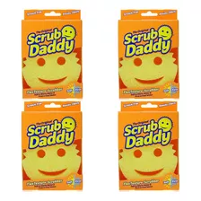 Esponja Scrub Daddy Esponja Polímeros Alta Tecnología X 4und