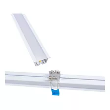 Perfil Embutir 1m + Fita Led 25w + Fonte Save Energy St2031