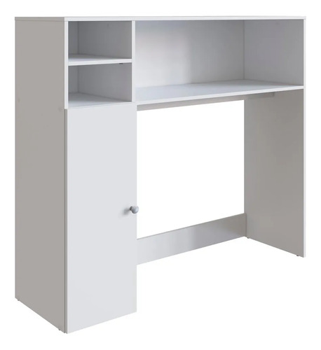 Armario Multiuso Lateral B52 Novam Branco Branco