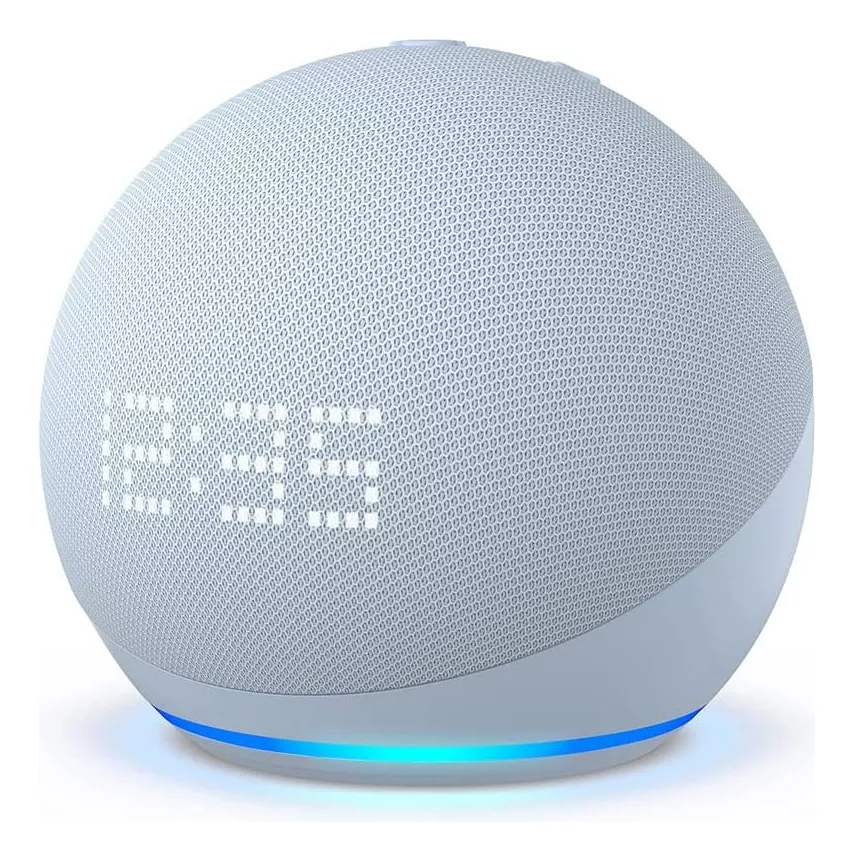 Amazon Alexa Echo Dot 5ta Gen Parlante Inteligente Con Reloj