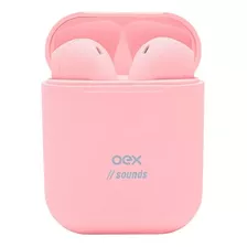 Fone De Ouvido Bluetooth Candy Freedom Rosa Claro Tws11 Oex