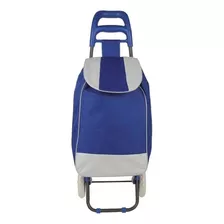 Carrinho De Compras Bag 2 Rodas Bolsa Leva Tudo 30kg Mor 002498 Azul