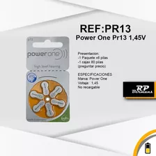 Pila Audifono Power One Ref Pr13