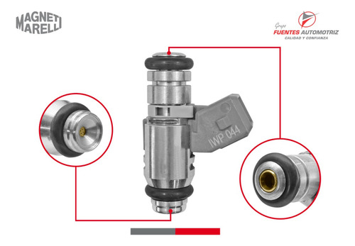 Inyector Gasolina Vw Van 1.8 2003 2004 2005 2006 2007 2008 Foto 2