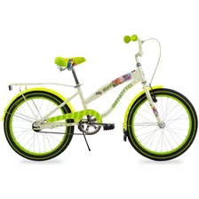 Bicicleta Acero Cross Giselle R20 1v Verde Niña Benotto