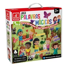 Jogo Desenvolvimento Infantil Palavras Magicas Em Madeira