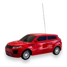 Carro De Controle Remoto Evoque Brinquedo Pra Crianças Cor Vermelho Personagem Land Rover Evoque