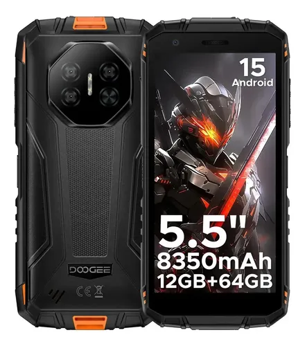 Celular Adulto Mayor: Doogee Fire 3 Batería 8350Mah Naranja