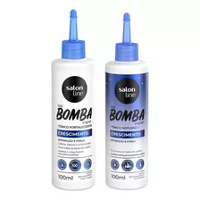 Tônico Fortalecedor+tônico Noturno Salonline Sos Bomba 100ml